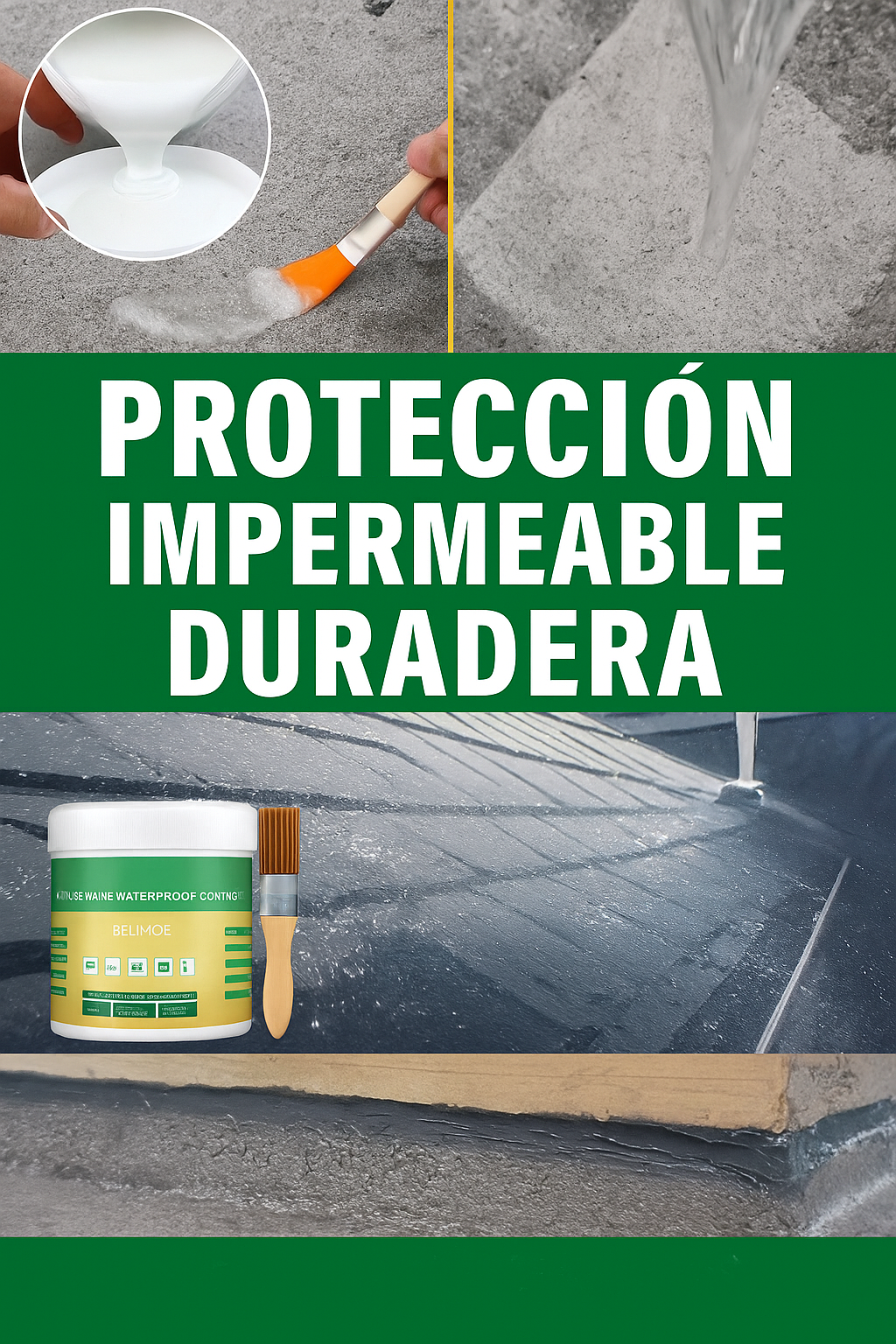 Sellador Pegamento impermeable invisible