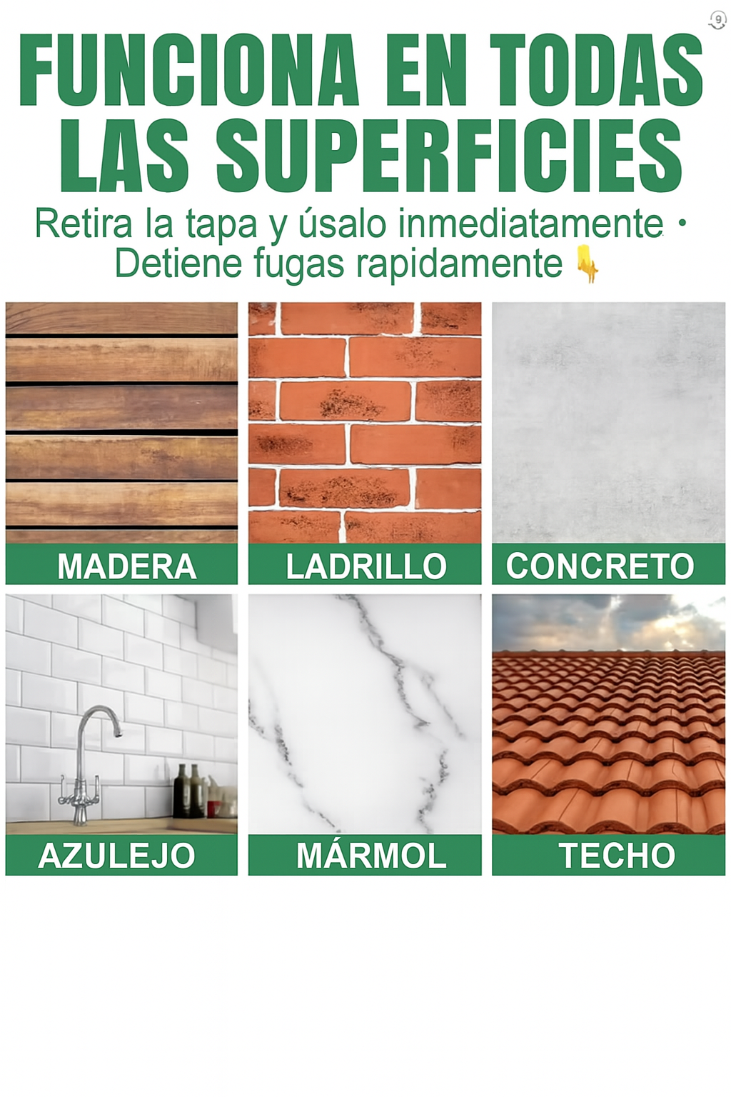 Sellador Pegamento impermeable invisible