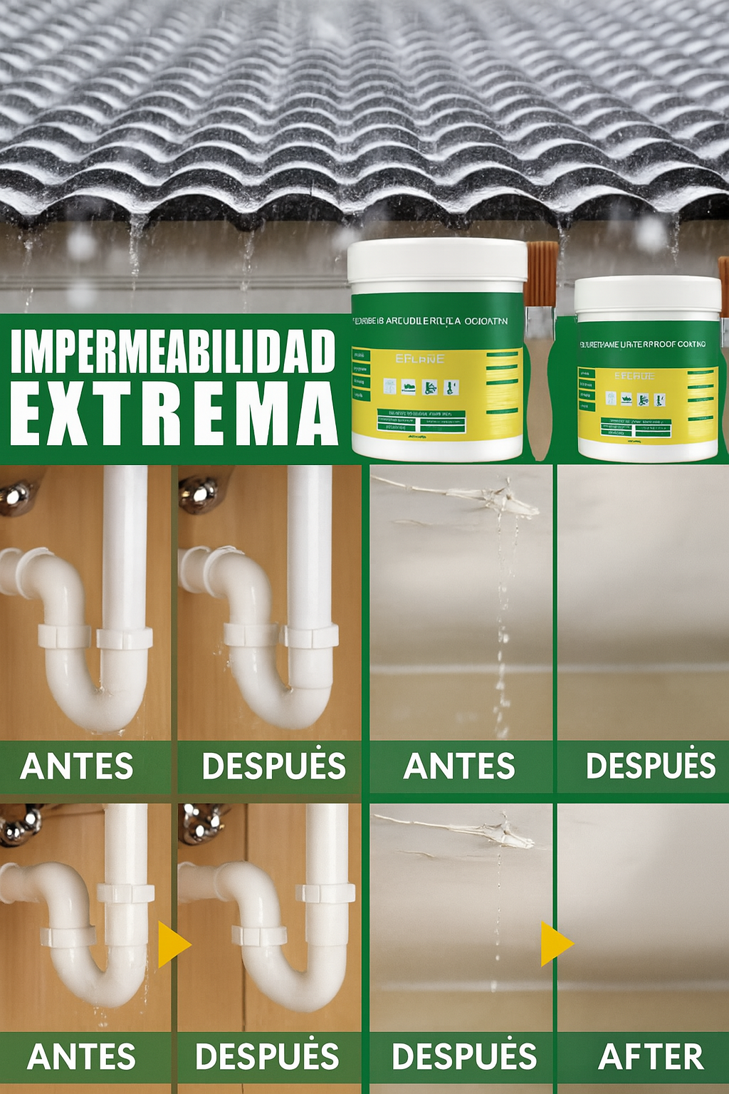 Sellador Pegamento impermeable invisible